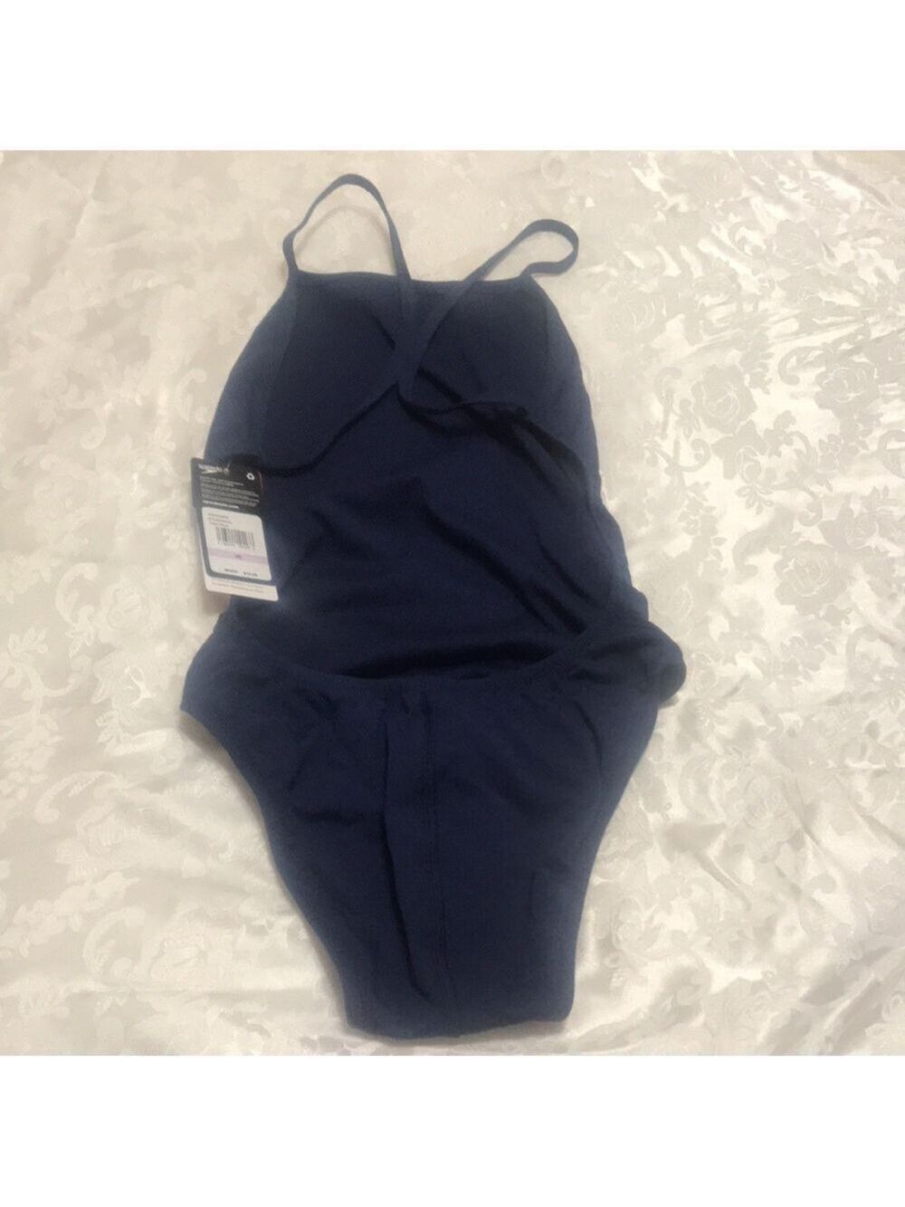NWT Speedo Endurance Racing Cut Swimsuit Sz 32 - Picture 7 of 7